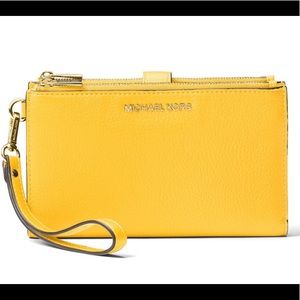 NWT 🔥 Brand new Michael kors  Adele double zip leather